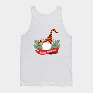 happy holidays Tank Top